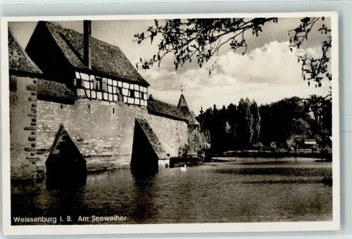 Weißenburg Am Seeweiher Gasthausstempel