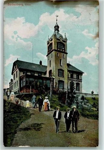 Eibau 1905 Beckenberg Spaziergänger