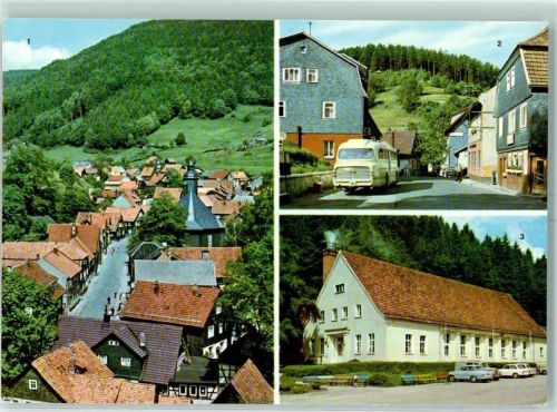 Gießübel Ortsmitte Kulturhaus Omnibus