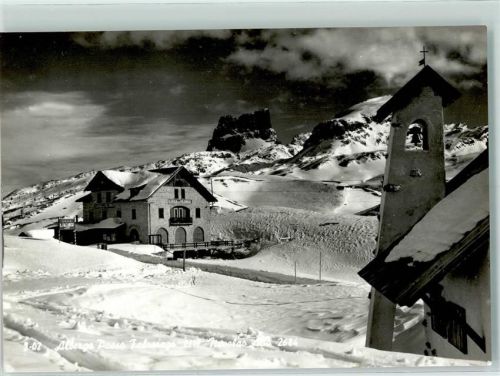 Cortina d'Ampezzo Albergo Passo Falzarego Winter
