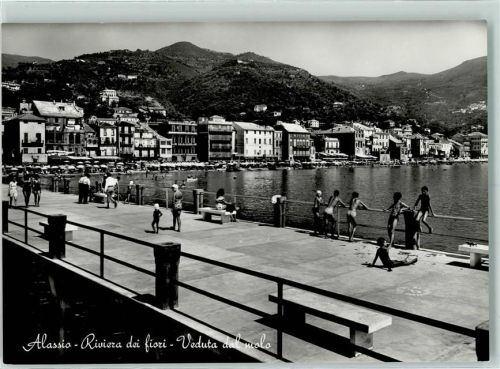Alassio Riviera dei fiori Veduta dal molo