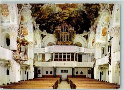 Wolfegg Pfarrkirche St. Katharina Innenansicht Kirchenorgel