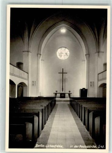 Lichterfelde Pauluskirche Altaransicht