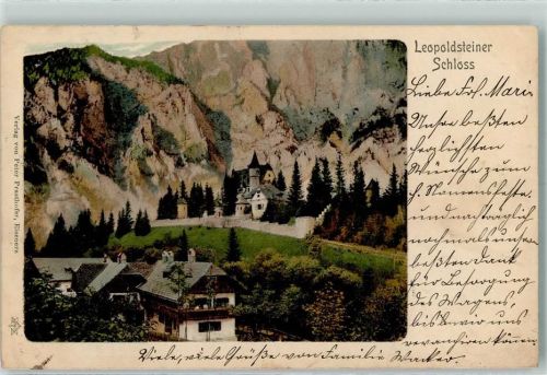 Eisenerz 1900 Leopoldsteiner Schloß