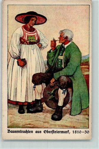 Obersteiermark Heimatverlag Graz Nr. 1 AK