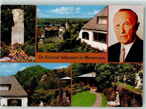 Rhöndorf Konrad Adenauer Wohnhaus und Grabstätte