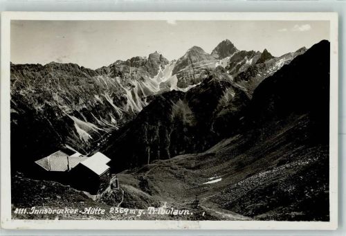 Innsbrucker Hütte Tribulaun Hüttenstempel