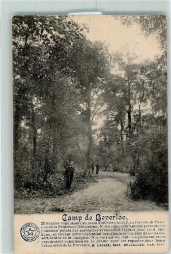 Beverloo 1915 Truppenplatz Feldpost WK I