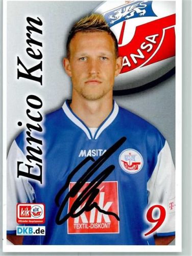 Rostock Enrico Kern FC Hansa Rostock , sign.