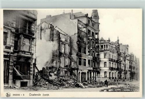 Ostende zerstörte Häuser