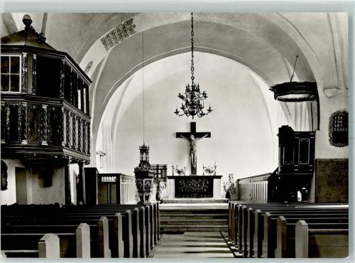 26655 W2910 Westerstede - Kirche Altaransicht