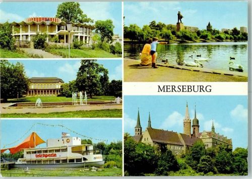 Merseburg Kosmos Eisbar Gasthaus Teichperle Lenindenkmal Schloß Dom