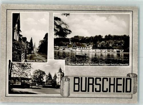 Burscheid Friedrich Goetze Straße Goetzewerke Talsperre Diepental