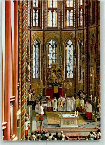 Kevelaer Marien Basilika Innenansicht Messe