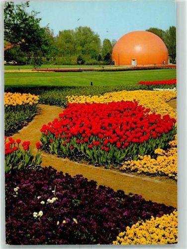 Köln Deutz 105 Nr. 733 Bundesgartenschau Festival 1971 AK