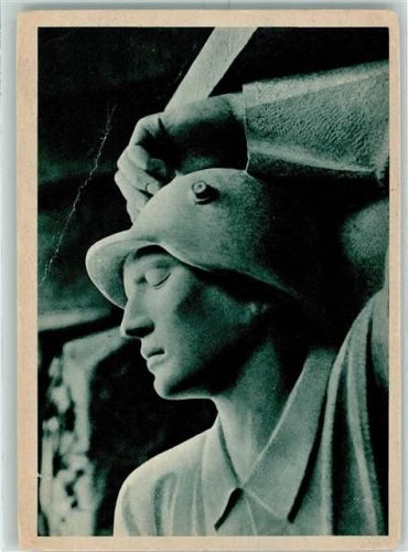 Bremen Der tote Soldat Denkmal von Prof. Lommel WK II AK