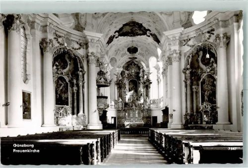 Günzburg Frauenkirche Altaransicht