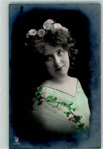 1909 Serie 2319-1 Frauenschönheit handcoloriert AK