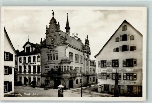 Meßkirch Marktplatz Hotel Löwen