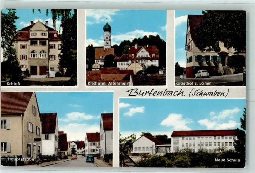 Burtenbach Schloss Kirche Gasthaus zum Lamm