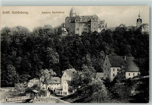 Rochsburg Schloss Rochsburg Gräfl. Schönburg
