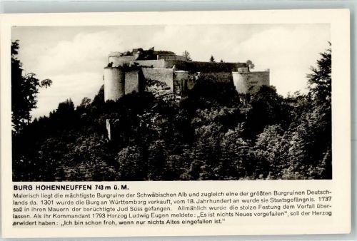 Neuffen Ruine Hohen Neuffen