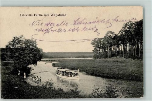 Löcknitz Auf dem Wupatzsee