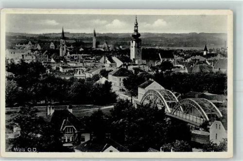 Wels Kirche Brücke
