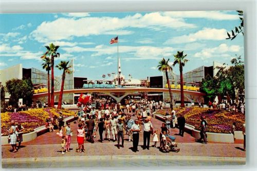 Anaheim Disneyland Tomorrowland Entrance AK