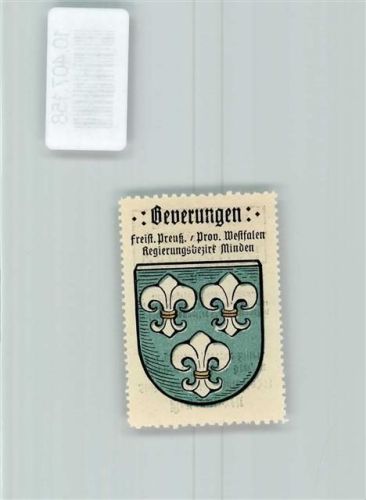Beverungen Vignette Wappen Kaffee Hag 1920-1940