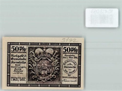 Herstelle Notgeld Karl der Große