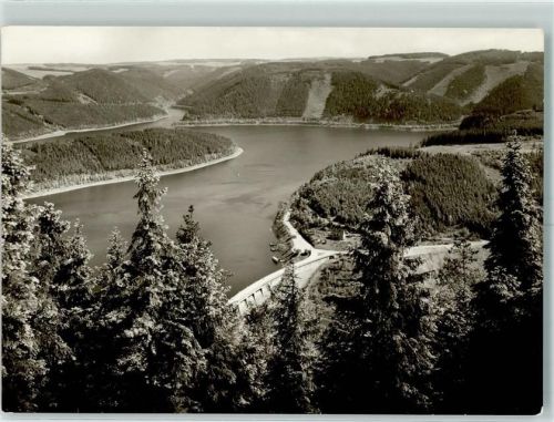 Hohenwarte Talsperre Staumauer