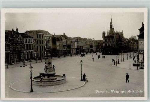 Deventer Waage mit Marktplatz