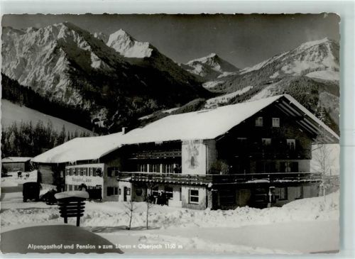 Oberjoch Gasthaus zum Löwen Winter