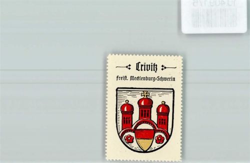 Crivitz Vignette Wappen Kaffee Hag ca 1920-1940