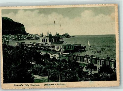 Palermo Mondello Lido Stabilimento Balneare
