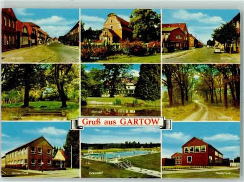 Gartow Schloß Schwimmbad Volksschule Realschule