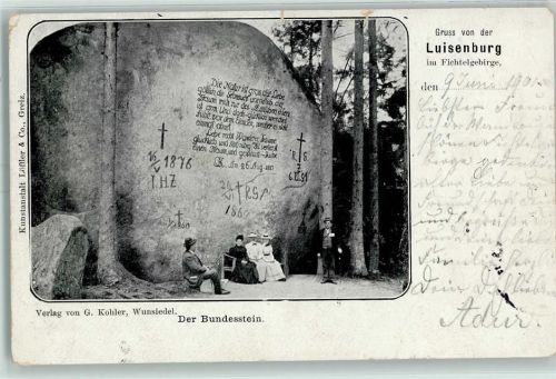 Luisenburg Der Bundesstein Fichtelgebirge
