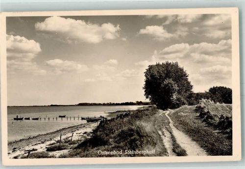 Steinberghaff Strand Strandweg Fischerboote