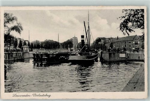 Leeuwarden Verlaatsbrücke Fischkutter