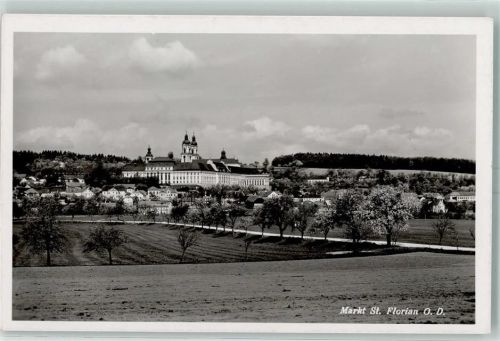 9373 St. Florian Foto AK Markt Stift