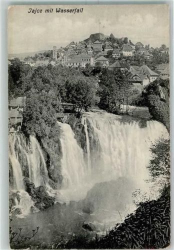 Jajce Pliva Wasserfall