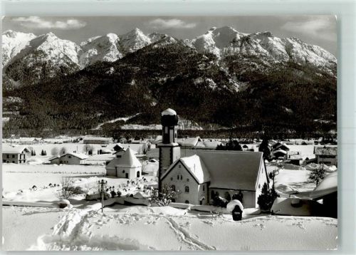 Wallgau Schöttlkarspitze Winter