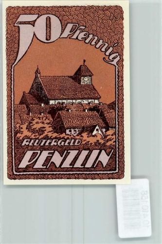 17217 O2064 Penzlin b Waren - Notgeld