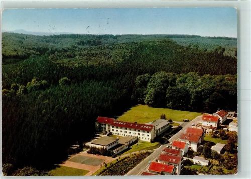 Neunkirchen Fliegeraufnahme Orthopädisches Kindersanatorium Haus Furpach Arbeiterwohlfahrt Saar e. V.