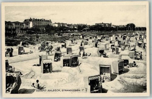 Seebad Ahlbeck Strandleben
