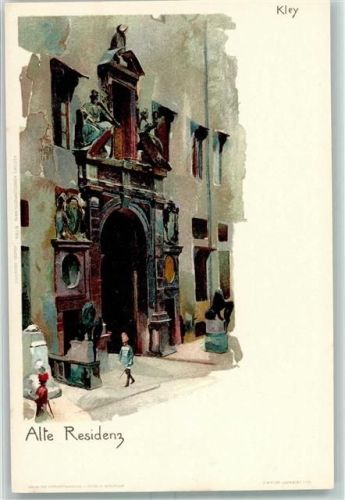 München 1898 Alte Residenz Velten Verlag AK