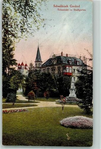 Schwäbisch Gmünd Stadtgarten Denkmal
