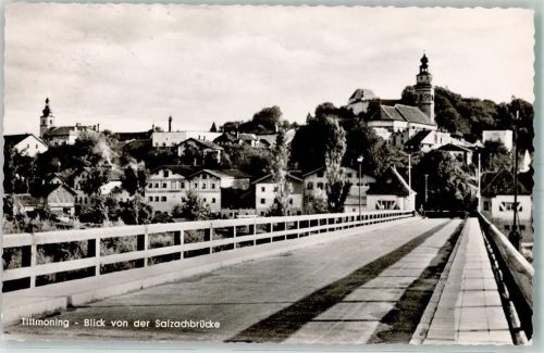 Tittmoning Salzachbrücke Kirchen