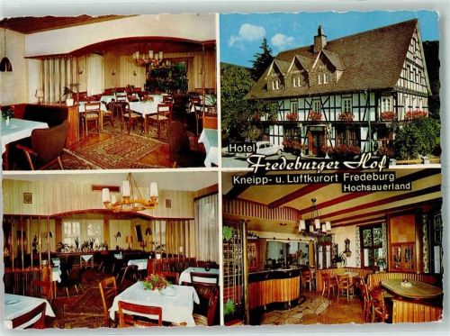 57392 W5948 Fredeburg , Sauerl - Hotel Fredeburger Hof Gasträume Tresen